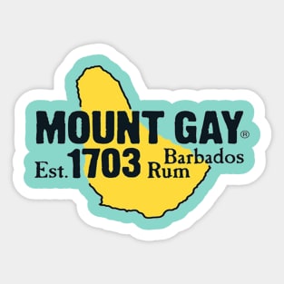 The Save Barbados Rum Sticker